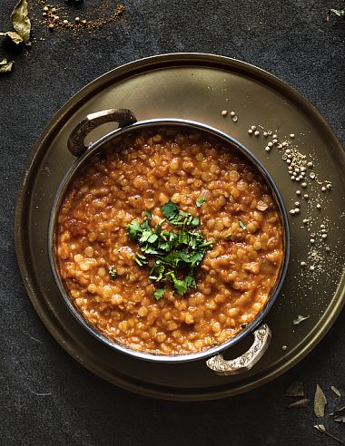 Recept: Indická polévka Dhal z červené čočky