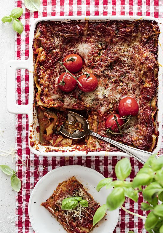 Recept: Vegetariánské lasagne s cuketou